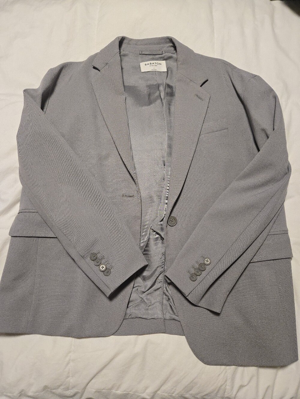 Aritzia - BABATON Light Gray Blazer